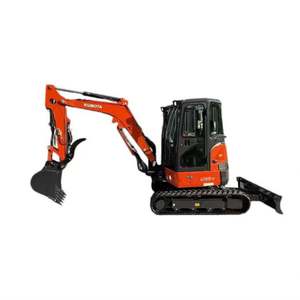 Mini-excavatrice japonaise d'origine, excavatrice sur chenilles hydraulique Kubota U35-4 en stock - Product Image 1