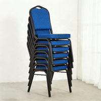 Chaises de banquet modernes de tissu de meubles d'hôtel de cadre en métal d'or en gros d'usine avec le prix bon marché
