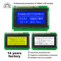 Module LCD 1604A-V1.3 avec technologie COB, contraste réglable 6:00, affichage STN 5V 16 broches avec rétroéclairage pour panneau de commande industriel