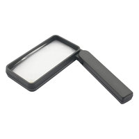 2.5X 8X Dual Lenses 50x100 Big Foldable Handheld ABS+Glass Reading Magnifiers