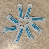 2.7G/4.5G Clean Brine Normal Saline Silicon Nasal Wash Salt Rinse for Adult and Kid Nose Cleaning Care Made in China