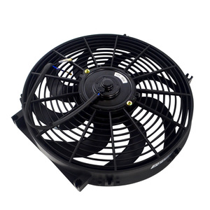 Ventilateur de refroidissement de voiture Poyracing 14 pouces 12V 90W à pales courbes pour mise à niveau et rénovation - Product Image 5