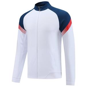 Großhandel Herren Langarm-Fußballjacke Fußball-Trainingsanzug Fabrik Sublimations-Jogginganzug Herren Hochwertiges Fußballtrikot - Product Image 2