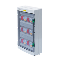 Boîtier de Combinaison Photovoltaïque TOMZN 36 Voies 6 Entrées 6 Sorties 600V 16-63A IP65 6 Chaînes HA avec Fusible MCB SPD pour Panneau Solaire