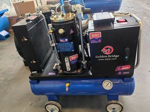 ポータブルスクリュー圧縮機小型容量携帯型圧縮機7.5KW永久磁石スクリュー圧縮機 - Product Image 2