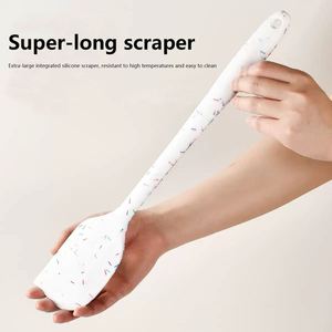 Ensemble de 6 spatules en silicone écologiques avec couteau à découper, pinceau, outils de pâtisserie, boîte à ustensiles de cuisine, passe au lave-vaisselle - Product Image 3
