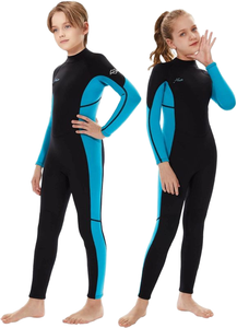 Sinodiving 3mmThermal Wetsuit Niños natación Pecho Zip Surf Trajes <span class=keywords><strong>neopreno</strong></span> buceo traje de <span class=keywords><strong>invierno</strong></span> - Product Image 2