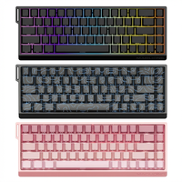 Clavier de jeu MADLIONS MAD68 PRO avec boîtier en aluminium, interrupteurs magnétiques, déclenchement rapide 8000 Hz, mécanique à effet Hall 0,1 mm, 68 touches RGB