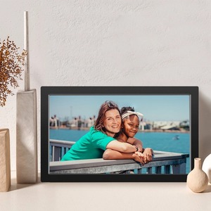 Cadre photo numérique WiFi intelligent de 21.5 pouces en usine Conception en pierre de brique en plastique Lecture vidéo de mémoire 32G MP4 Audio MP3 AVI - Product Image 5