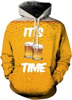 Fitspi vente en gros hommes Cool 3d sweat à capuche imprimé unisexe pull Galaxy-loup pull sweat livraison directe pour
