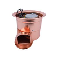 PINNOVO – extracteur de fumée de barbecue coréen 90W, sortie d'air supérieure, moteur de ventilateur pour grill électrique coréen