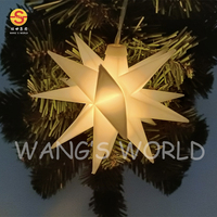 Innen gebrauch 1L Burst Mor avian Star Lights Batterie betriebenes explodieren des Licht Weihnachts dekoration