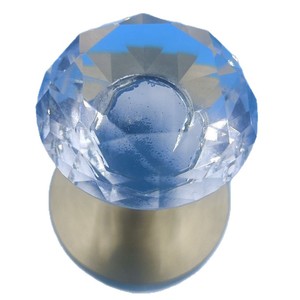 Crystal Cabinet Door Knob Zinc Alloy Chrome Plated Spherical Shape For <b>Wardrobe</b> <b>Hardware</b> - Product Image 5