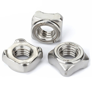 DIN928 304 316 Acciaio Inossidabile M3 M4 M6 M8 M10 M12 Tipo A <span class=keywords><strong>B</strong></span> Dado a saldare rettangolare a proiezione, dado a saldare quadrato a punti - Product Image 5