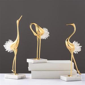<span class=keywords><strong>Decoración</strong></span> de Interiores para el Hogar, <span class=keywords><strong>Estilo</strong></span> <span class=keywords><strong>Nórdico</strong></span> de Lujo, Artesanía de Metal y Latón, Decoraciones Creativas para Sala de Estar y Vinoteca - Product Image 1