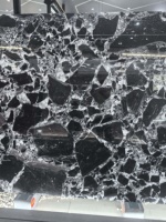 SH STONE Pierre Naturelle Napoléon Marbre Noir Poli Grand Antique avec Veines Blanches Dalles Design Moderne Projets de Carrelage de Sol