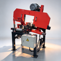 Scie à ruban horizontale inclinable pour la découpe de bois mince de 2 mm, alimentation fréquente, équipement de scierie pour la découpe de précision de dalles de bois