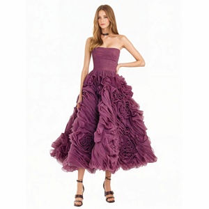 Nouvelle <span class=keywords><strong>Robe</strong></span> Décontractée Mi-Longue Fendue à Manches Longues Froncées Unies pour Femme, Fabrication Personnalisée en Gros par les Fabricants <span class=keywords><strong>de</strong></span> Vêtements 2025 – <span class=keywords><strong>Robe</strong></span> Élégante pour Femme - Product Image 3