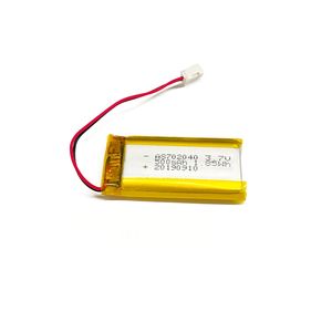 /CB/KC/CE 认证高品质 3.7V 锂聚合物固态电池 AS502248 500mAh 可充电软包 LiCoO2 正极 500+ - Product Image 6