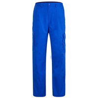 Combinaison de Travail Robuste pour Hommes, Salopette de Plombier Bleue à Bretelles, Tenue d'Hiver pour Mécanicien