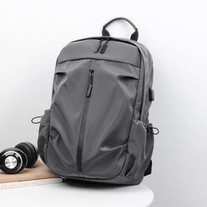 Custom Hot Large Capacity Korean Style Trendy College Student Schoolbag Fashionable <b>Simple</b> Commuting Light Computer Bag <b>Backpack</b> - Product Image 1