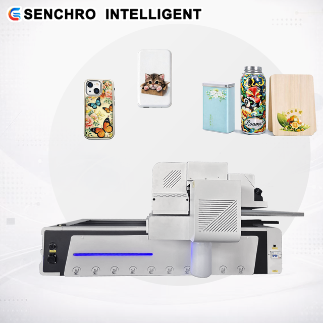 New Senchro 60*90cm UV Ink Flatbed Digital Printer with Durable I3200 Head for High-Speed Commercial Production