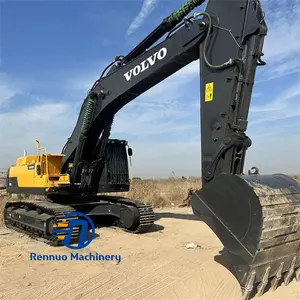 Large Digger Second hand Volvo EC480 Used Excavator EC290 EC210 Excavator Korea in Shanghai for Sale