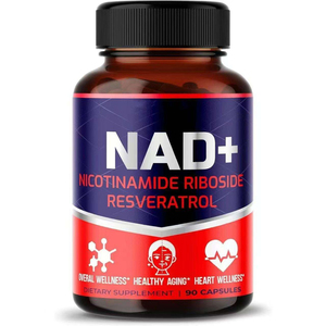 Vitaminas NAD3 NAD+ Booster, Cápsulas de Reparación Metabólica Clínicamente Probadas y con Pruebas Independientes, Suplementos de Nad - Product Image 1