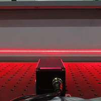 Module de ligne laser réglable en vision 3D 850nm 835nm 830nm 638nm 405nm Module de ligne laser violet uniforme violet pour le traitement d'images 3D