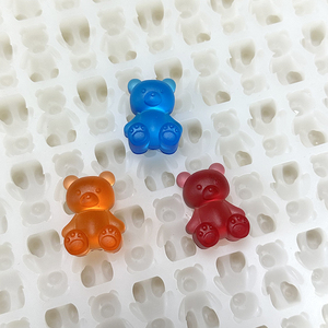 Molde de Silicona Platino 3D de Oso de Goma de 3ml con Contornos Únicos para Creación Artesanal de <span class=keywords><strong>Dulces</strong></span>, Gelatinas y Postres - Product Image 6