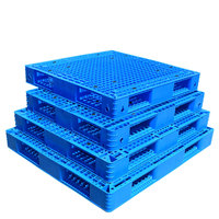 Palette en plastique pour la logistique du commerce électronique, palette en HDPE robuste à grille pour la gestion des commandes et le picking en entrepôt
