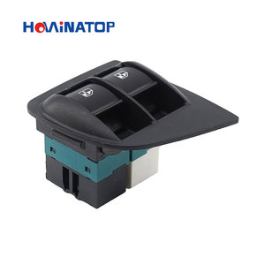 HOWINATOP 735417033 Interruptor Eléctrico Doble para Control de Ventanas, Botón Regulador para <span class=keywords><strong>Fiat</strong></span> <span class=keywords><strong>Doblo</strong></span> Cargo 2001-2010 - Product Image 4