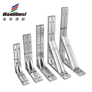 Haidibosi Stainless Steel Triangular Support <b>Bracket</b> L-Shaped <b>Shelf</b> Wall Mount Heavy Duty Load Bearing Frame - Product Image 1