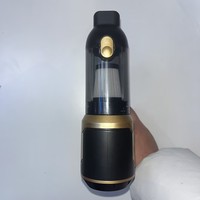 Aspirateur à main 3-en-1 USB rechargeable avec écran numérique, élimination de la poussière en un clic, vidage automatique, moteur sans balais 17000 Pa