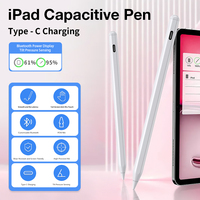 Stylet capacitif actif avancé pour iPad Pro, adsorption magnétique, pointe remplaçable, écriture tactile, peinture, stylet en plastique