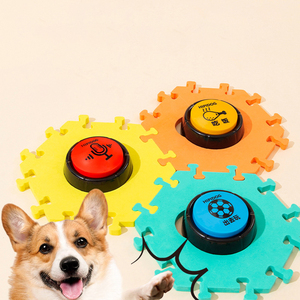 <strong>Dog</strong> Communication Talking <strong>Button</strong> <strong>Dog</strong> 30 Seconds Recording <strong>Button</strong> for Pets Training Toys - Product Image 4