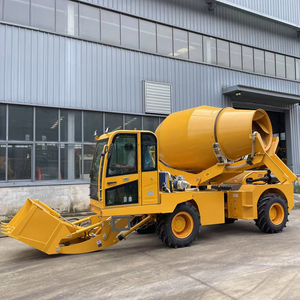 Camión Mezclador de Concreto Autocargable de 3.5m3, SLM3500S, Camión Autocargable Articulado - Product Image 2