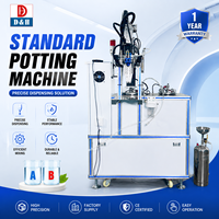 Mesin Pencampur Lem D&H 2K AB Otomatis, Mesin Dispenser Lem Dua Komponen untuk Resin Epoxy PU