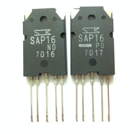 New Original Good Price Audio Power Transistors Amplifier Circuit SAP16P SAP16N TO-3PL-5