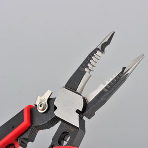 <span class=keywords><strong>Pince</strong></span> à <span class=keywords><strong>sertir</strong></span> tout-en-un en acier inoxydable pour manuels personnalisable - Product Image 4