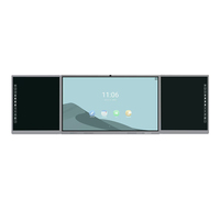 Tableau interactif intelligent Nano Blackboard, écran tactile LCD 75/85/98 pouces, écriture à la craie, éducation en classe, distance
