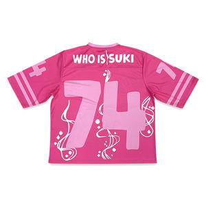 Maillot de football américain vintage Vente en gros Streetwear personnalisé Maillot de football américain crop - Product Image 3