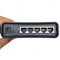 RB952Ui-5ac2nD-TC (hAP Ac Lite TC) Nuevo Router Inalámbrico de Doble Banda con 4 Puertos LAN para Hogar/Oficina, Wi-Fi 2.4G 5G, FTTB/FTTX
