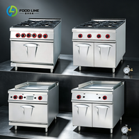 Réchaud à wok élégant en acier, compatible gaz, électrique et induction professionnelle