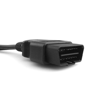 Cable divisor personalizado de 16 pines macho a DB9 hembra con extensión, cable adaptador J1939 de diagnóstico de camión, bus CAN
