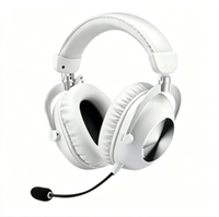Headphone Gaming Over-Ear Pro X2, Suara Surround 7.1, Audio DTS, Antarmuka 3.5mm+USB, Bantalan Telinga Kulit yang Dapat Diganti untuk E-Sports