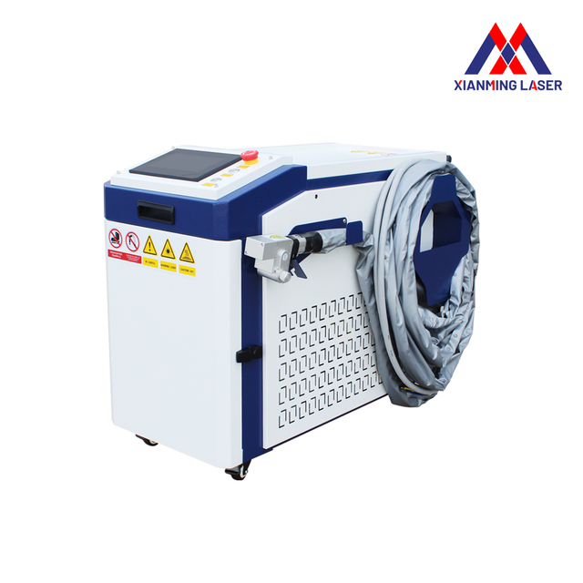 Light Weight Easy to Carry 4 in 1 Small Fiber Laser Cleaning Machine for Metal Carbon Steel Cleaning
