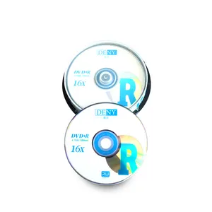 Sell well around the world printing blank cd dvd discs in bulk with shrin wrap with cake box