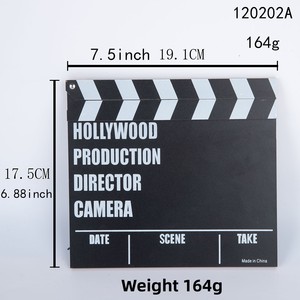 En gros Écologique En <span class=keywords><strong>Bois</strong></span> Directeur Conseil Clap Film Photographie Props Gravé Sculpture Peint Usage Domestique HHEYE - Product Image 2