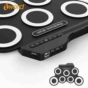 USB Électronique <span class=keywords><strong>Tambour</strong></span> <span class=keywords><strong>Percussion</strong></span> Épaissir Silicone Main Rouleau <span class=keywords><strong>Tambour</strong></span> - Product Image 4